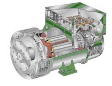 浦江发电机内部结构图